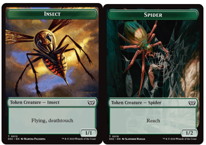 Insect (0012) // Spider Double-Sided Token